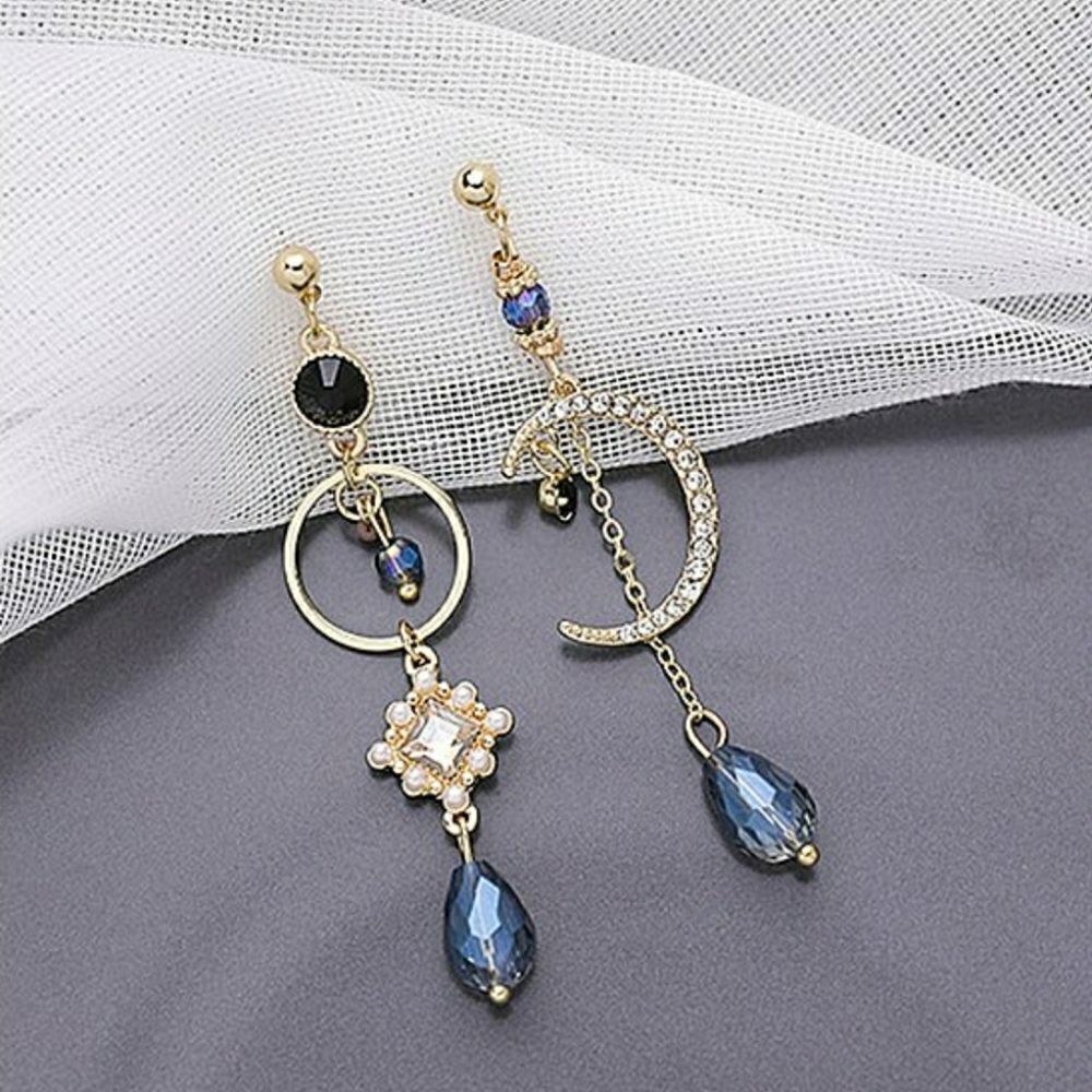 Moon Drop Earrings - Picture 3 of 5